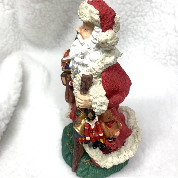 Ceramic Santa Figurine: approx 8” tall - Picture 3 of 6